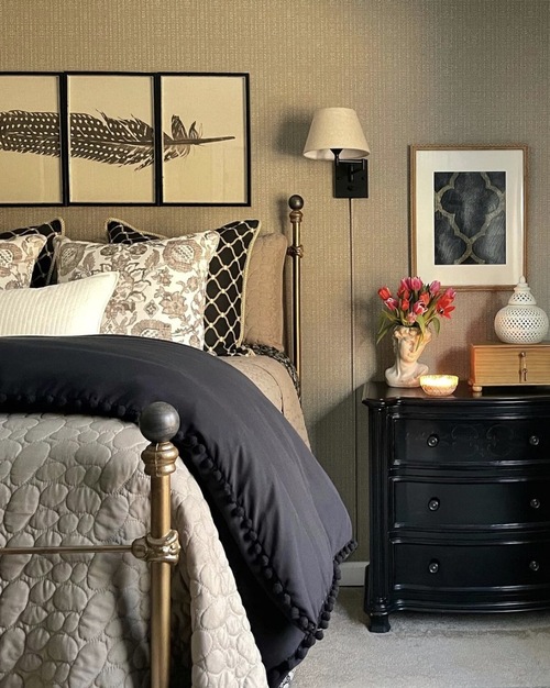 mix and match bedroom furniture ideas with unique items