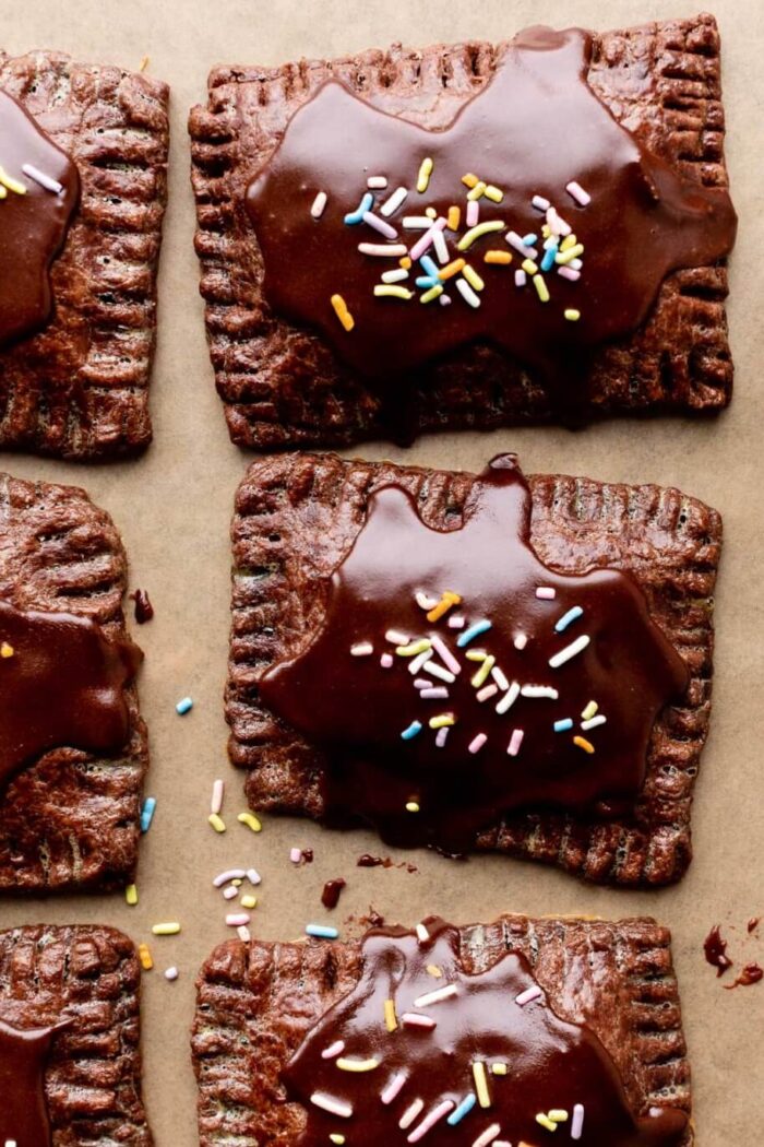 chocolate pop tarts featured image