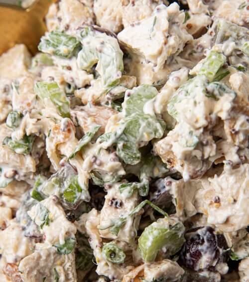 gluten free chicken salad recipe with fresh herbs