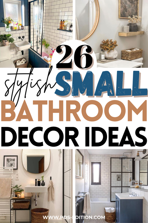small apartment bathroom decor ideas pin