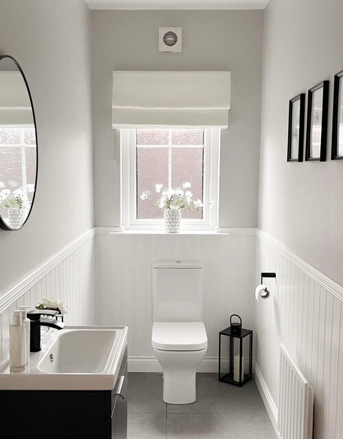 small bathroom decor ideas on a budget with minimalism