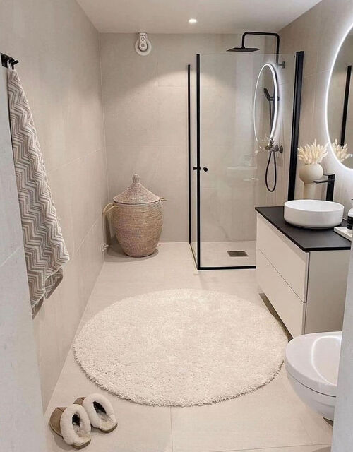 small bathroom decor ideas on a budget with an exotic mood