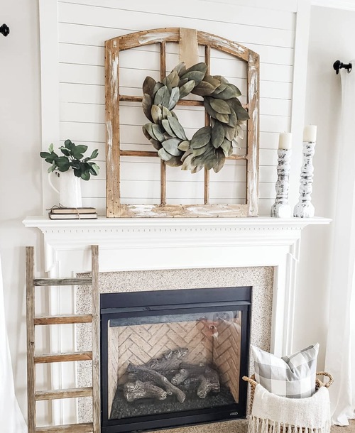 vintage items for Mantel Decorating Ideas