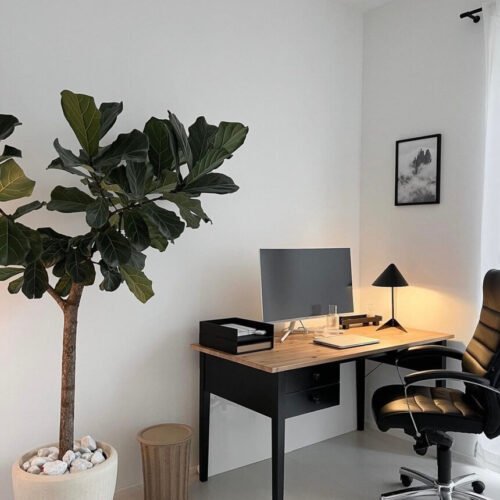 home office aesthetic featured image